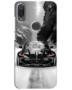 Чехол для Xiaomi Mi Play с картинкой «BMW — акварельный дрифт»