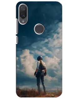 Чехол для Xiaomi Mi Play с картинкой «Герой PUBG на скале» Чехол для Xiaomi Mi Play с картинкой «Герой PUBG на скале»