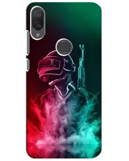 Чехол для Xiaomi Mi Play с картинкой «PUBG — огненный воин» Чехол для Xiaomi Mi Play с картинкой «PUBG — огненный воин»