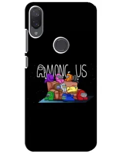 Чехол для Xiaomi Mi Play с картинкой «Логотип Among Us» Чехол для Xiaomi Mi Play с картинкой «Логотип Among Us»