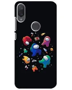 Чехол для Xiaomi Mi Play с картинкой «Among Us космос» Чехол для Xiaomi Mi Play с картинкой «Among Us космос»