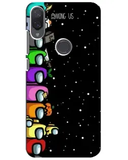 Чехол для Xiaomi Mi Play с картинкой «Команда Among Us» Чехол для Xiaomi Mi Play с картинкой «Команда Among Us»