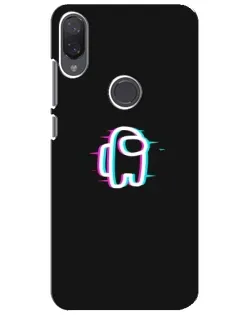 Чехол для Xiaomi Mi Play с картинкой «Among Us неон» Чехол для Xiaomi Mi Play с картинкой «Among Us неон»