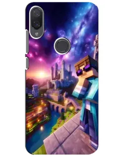 Чехол для Xiaomi Mi Play с картинкой «Стив и космос»