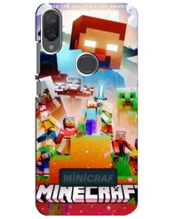 Чехол для Xiaomi Mi Play с картинкой «Minecraft герои игры»