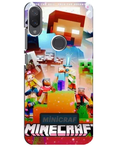 Чехол для Xiaomi Mi Play с картинкой «Minecraft герои игры»