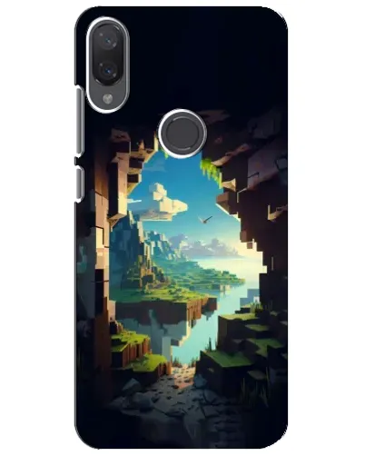 Чехол для Xiaomi Mi Play с картинкой «Вид из пещеры»