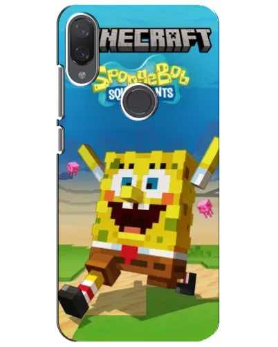 Чехол для Xiaomi Mi Play с картинкой «Губка Боб Minecraft» Чехол для Xiaomi Mi Play с картинкой «Губка Боб Minecraft»