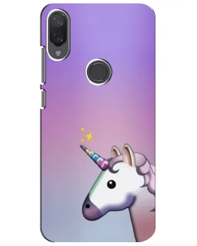 Чехол для Xiaomi Mi Play с картинкой «Единорог градиент»