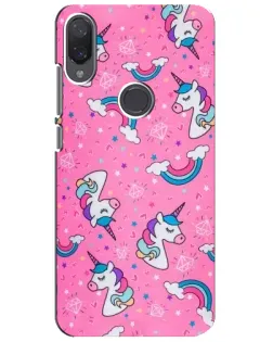 Чехол для Xiaomi Mi Play с картинкой «Unicorn паттерн розовый» Чехол для Xiaomi Mi Play с картинкой «Unicorn паттерн розовый»