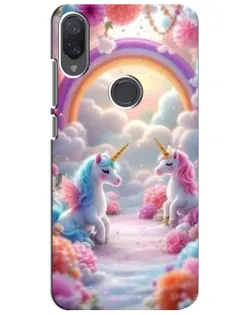Чехол для Xiaomi Mi Play с картинкой «Радуга и единороги» Чехол для Xiaomi Mi Play с картинкой «Радуга и единороги»