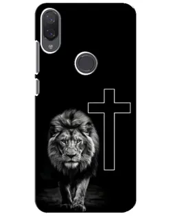 Чехол для Xiaomi Mi Play с картинкой «Лев и Крест» Чехол для Xiaomi Mi Play с картинкой «Лев и Крест»