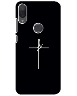 Чехол для Xiaomi Mi Play с картинкой «Тонкий крест» Чехол для Xiaomi Mi Play с картинкой «Тонкий крест»