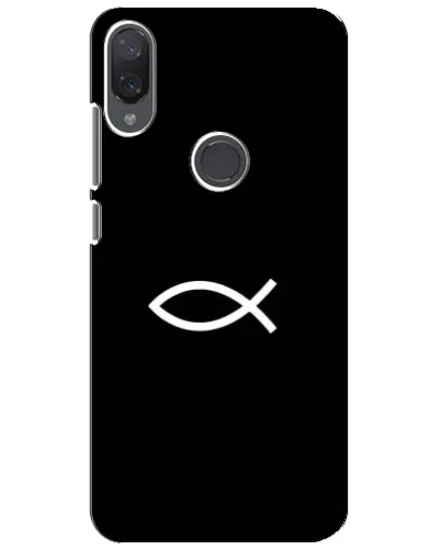Чехол для Xiaomi Mi Play с картинкой «Символ рыбы Jesus» Чехол для Xiaomi Mi Play с картинкой «Символ рыбы Jesus»