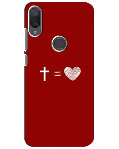 Чехол для Xiaomi Mi Play с картинкой «Уравнение любви» Чехол для Xiaomi Mi Play с картинкой «Уравнение любви»