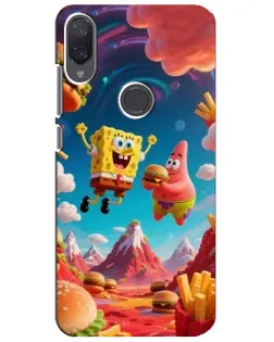 Чехол для Xiaomi Mi Play с картинкой «Космический фастфуд» Чехол для Xiaomi Mi Play с картинкой «Космический фастфуд»