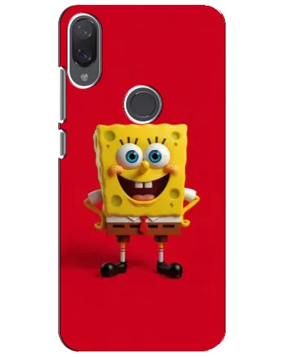 Чехол для Xiaomi Mi Play с картинкой «Спанч Боб на красном» Чехол для Xiaomi Mi Play с картинкой «Спанч Боб на красном»