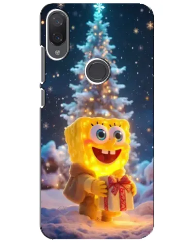 Чехол для Xiaomi Mi Play с картинкой «Рождественский Спанч Боб» Чехол для Xiaomi Mi Play с картинкой «Рождественский Спанч Боб»