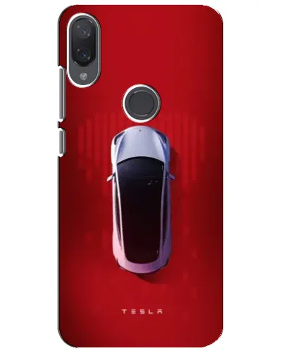 Чехол для Xiaomi Mi Play с картинкой «Tesla Top View»