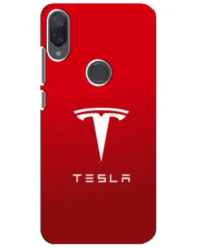 Чехол для Xiaomi Mi Play с картинкой «Tesla Red Classic»