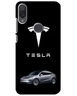 Чехол для Xiaomi Mi Play с картинкой «Tesla Model Y» Чехол для Xiaomi Mi Play с картинкой «Tesla Model Y»