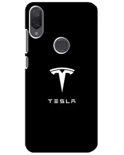Чехол для Xiaomi Mi Play с картинкой «Tesla White Logo» Чехол для Xiaomi Mi Play с картинкой «Tesla White Logo»