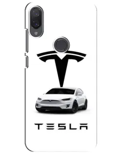 Чехол для Xiaomi Mi Play с картинкой «Tesla White Style» Чехол для Xiaomi Mi Play с картинкой «Tesla White Style»