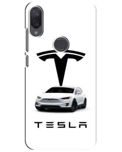 Чехол для Xiaomi Mi Play с картинкой «Tesla White Style»