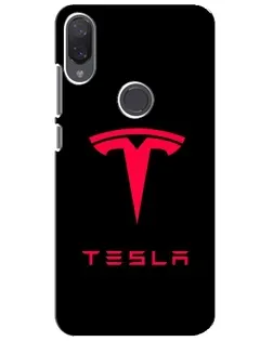 Чехол для Xiaomi Mi Play с картинкой «Tesla Red Logo» Чехол для Xiaomi Mi Play с картинкой «Tesla Red Logo»