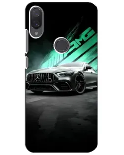 Чехол для Xiaomi Mi Play с картинкой «Темный Mercedes AMG»