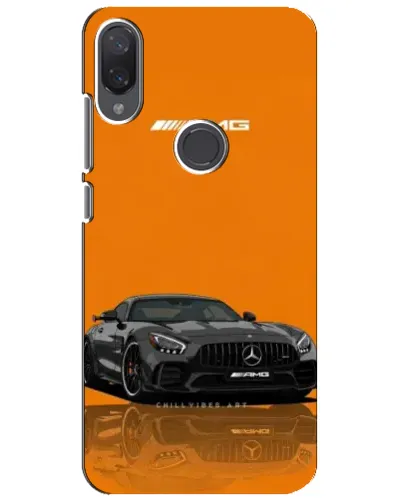 Чехол для Xiaomi Mi Play с картинкой «Оранжевый Mercedes AMG»