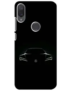 Чехол для Xiaomi Mi Play с картинкой «Mercedes — силуэт авто» Чехол для Xiaomi Mi Play с картинкой «Mercedes — силуэт авто»