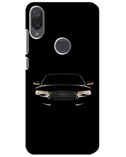 Чехол для Xiaomi Mi Play с картинкой «Audi — ночной контур» Чехол для Xiaomi Mi Play с картинкой «Audi — ночной контур»