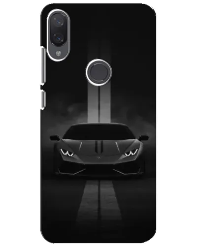 Чехол для Xiaomi Mi Play с картинкой «Lamborghini симметрия дорог»