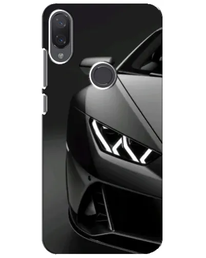 Чехол для Xiaomi Mi Play с картинкой «Lamborghini фары детализация»