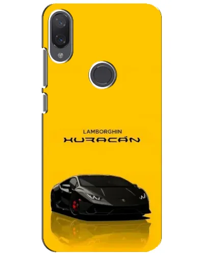 Чехол для Xiaomi Mi Play с картинкой «Lamborghini Huracan черный»