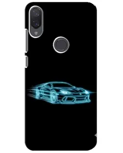 Чехол для Xiaomi Mi Play с картинкой «Неоновый контур Lamborghini» Чехол для Xiaomi Mi Play с картинкой «Неоновый контур Lamborghini»