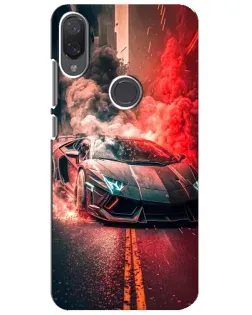 Чехол для Xiaomi Mi Play с картинкой «Lamborghini красный дым» Чехол для Xiaomi Mi Play с картинкой «Lamborghini красный дым»