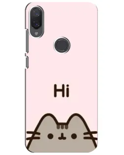 Чехол для Xiaomi Mi Play с картинкой «Пушин говорит Hi» Чехол для Xiaomi Mi Play с картинкой «Пушин говорит Hi»
