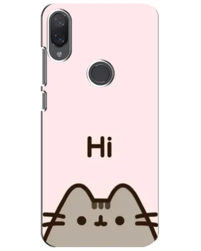Чехол для Xiaomi Mi Play с картинкой «Пушин говорит Hi» Чехол для Xiaomi Mi Play с картинкой «Пушин говорит Hi»