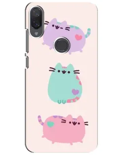 Чехол для Xiaomi Mi Play с картинкой «Pusheen трио» Чехол для Xiaomi Mi Play с картинкой «Pusheen трио»