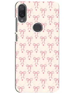 Чехол для Xiaomi Mi Play с картинкой «Розовые бантики Coquette»