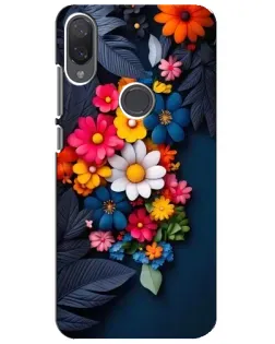 Чехол для Xiaomi Mi Play с картинкой «Цветочная феерия»
