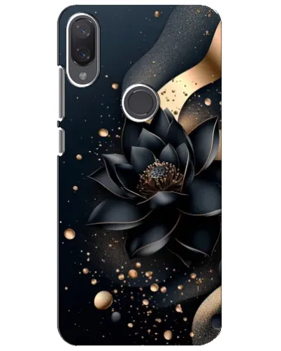 Чехол для Xiaomi Mi Play с картинкой «Черный лотос» Чехол для Xiaomi Mi Play с картинкой «Черный лотос»