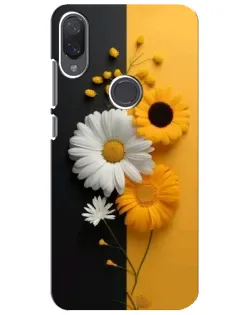 Чехол для Xiaomi Mi Play с картинкой «Подсолнух и ромашка»