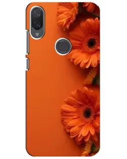 Чехол для Xiaomi Mi Play с картинкой «Оранжевые герберы»