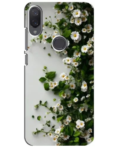 Чехол для Xiaomi Mi Play с картинкой «Ветка мелких белых цветов» Чехол для Xiaomi Mi Play с картинкой «Ветка мелких белых цветов»