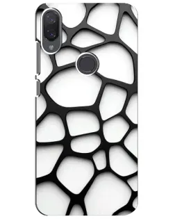 Чехол для Xiaomi Mi Play с картинкой «Белая объемная сетка» Чехол для Xiaomi Mi Play с картинкой «Белая объемная сетка»