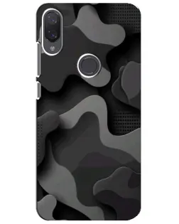 Чехол для Xiaomi Mi Play с картинкой «Темный абстрактный камуфляж» Чехол для Xiaomi Mi Play с картинкой «Темный абстрактный камуфляж»