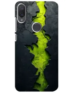 Чехол для Xiaomi Mi Play с картинкой «Салатовый разлом скалы» Чехол для Xiaomi Mi Play с картинкой «Салатовый разлом скалы»